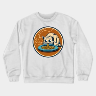 High on Spaghetti Crewneck Sweatshirt